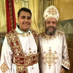 Ⲟⲩⲟϩ ⲛⲁⲓ ⲛⲉⲙ (Coptic diptych) for Abouna Matta Abdelmalek- Abouna Mousa Leon