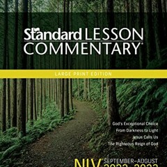GET EBOOK EPUB KINDLE PDF NIV® Standard Lesson Commentary® Large Print Edition 2022-2023 by  Stand