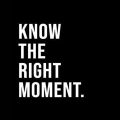 You never know