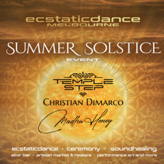 Ecstatic Dance Melbourne -  Summer Solstice - Dec 2025 with Christian Dimarco and Madhu Honey