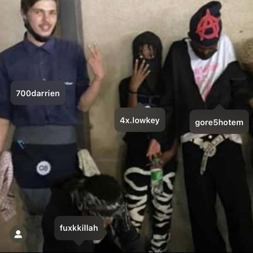 Fuxkkillah + 4xLowkey + Gore! + Sevenx - Smoking Ya Manz (BabyGaultier) [4E EXCLUSIVE]