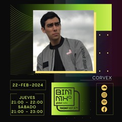 CORVEX - DJ set BIM Global Radio (22/02/2024)