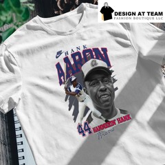 Hank Aaron Atlanta Braves Collection Player Local vintage shirt