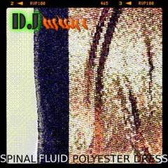 spinal fluid polyester dress