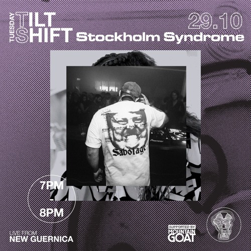 Stockholm Syndrome Au  | Alternative 80's Dark Disco Live | Tilt Shift Tuesday 29th Oct 2024