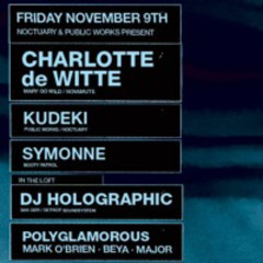 Symønne @ NOCTUARY with Charlotte de Witte - One Earth, One People (Live Set)