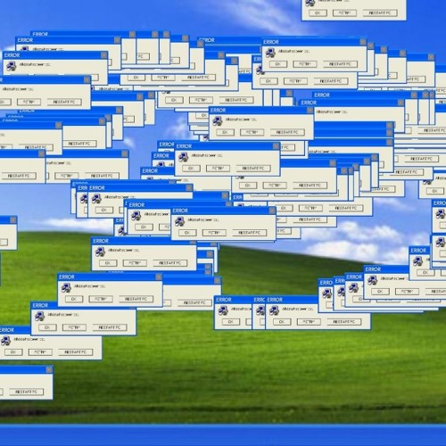 NOOO MY WINDOWS CRASHED WHILE MAKING MUSIC😫