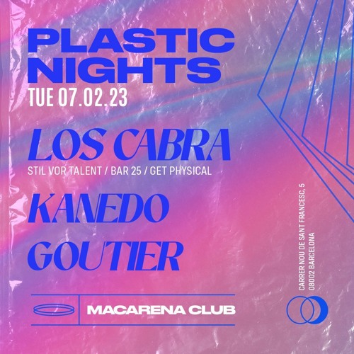 Plastic Nights at Maracena Club Barcelona - February 2023