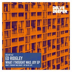 Ed Ridgley - What I Thought Was Right (Preview)