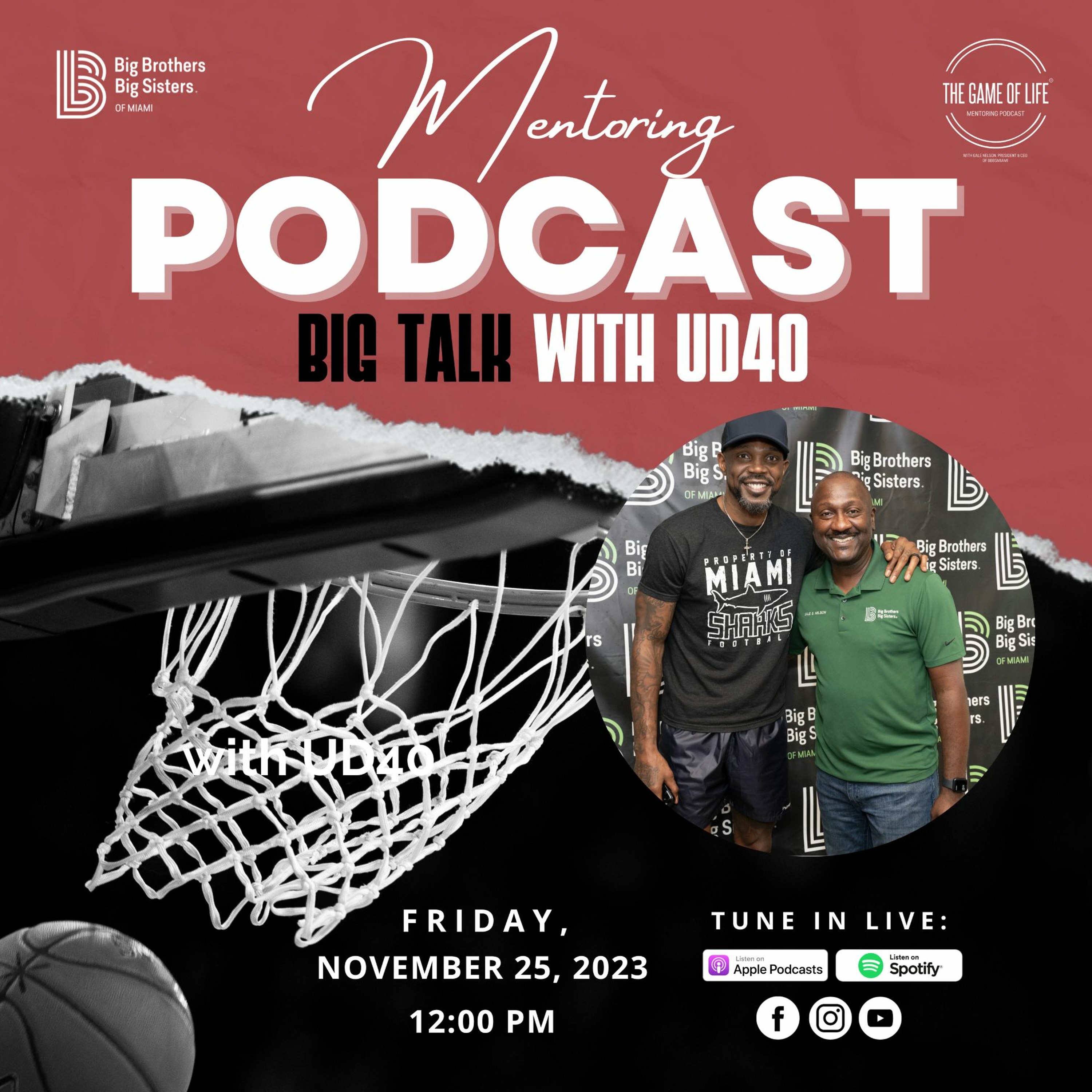 The Game Of Life Podcast | " Big Talk With UD40 " episode artwork