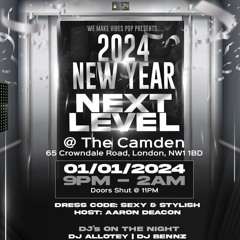 2024 New Year Next Level Live Audio DJ Allotey Host Aaron Deacon (1/1/24)