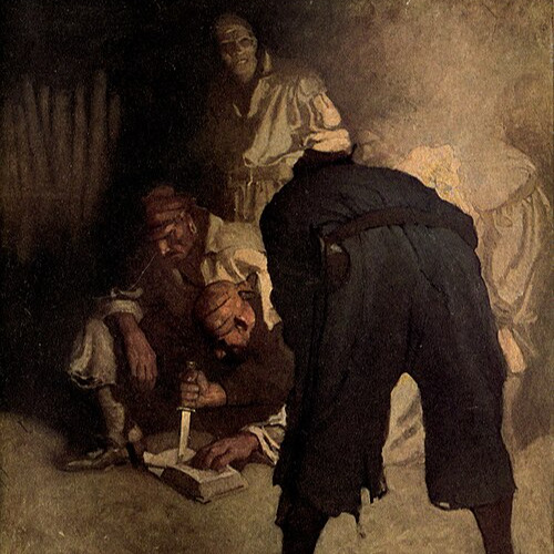 Treasure Island - Chapter III - The Black Spot