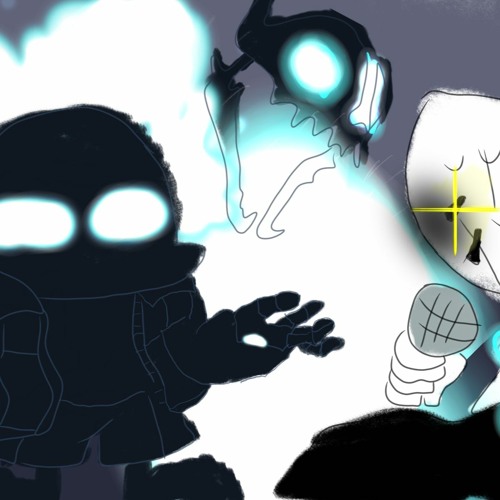 Stream BAD TIME BUT THERES GASTER BLASTER(Glitchy vs Nightmare sans) by