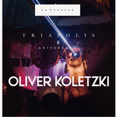 Oliver Koletzki at La Pizzine TRIA  2°Aniversario / Tulum