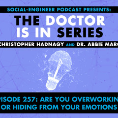 Ep. 257 - The Doctor Is In Series - Are You Overworking or Hiding From Your Emotions