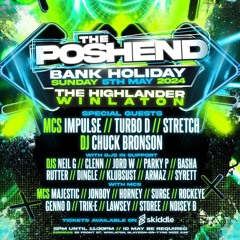 ARMAZ / POSHEND SET BANK HOLIDAY 05/05/24 (NO MC's)