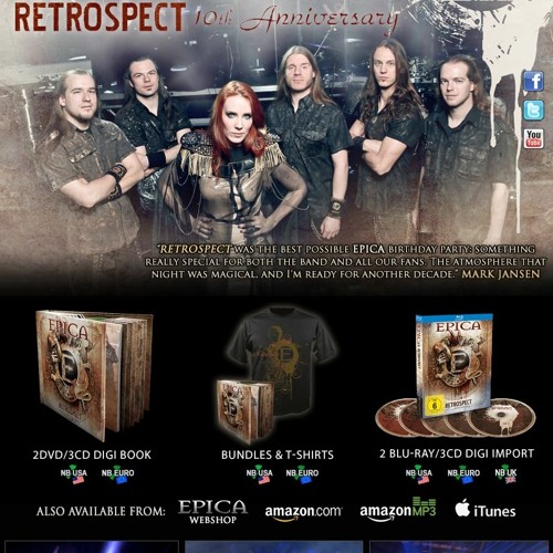 Stream Epica Retrospect 10th Anniversary 2013 Mp3320 from Fahfighdofa1988 |  Listen online for free on SoundCloud