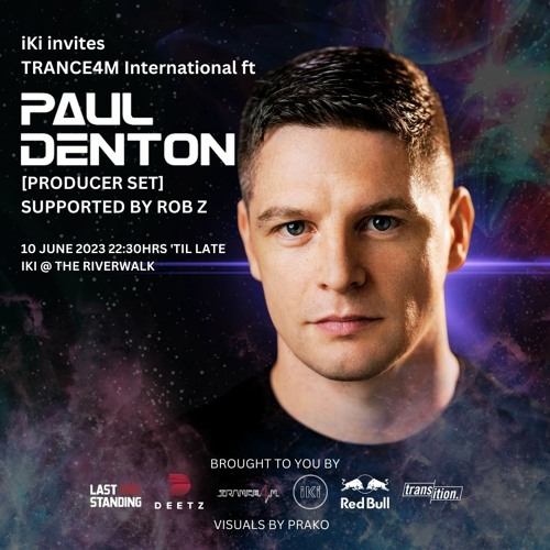 TRANCE4M International ft Paul Denton (Producer Set) @ iKi Singapore [10/06/2023]