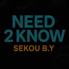 Sekou B.Y - NEED 2 KNOW