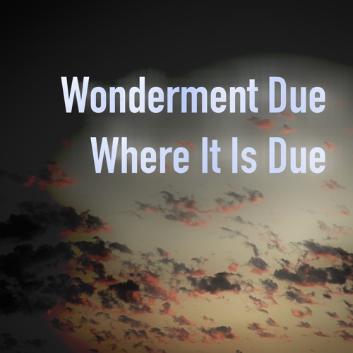 Wonderment due where it is due