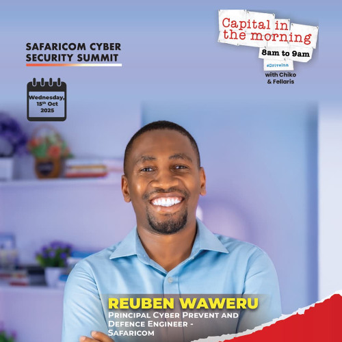 Reuben Waweru | Safaricom Cyber Security Summit