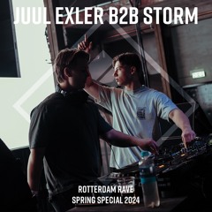 Juul Exler b2b STORM @ Rotterdam Rave ‘Spring Special’, 13-04-2024, Maassilo, Rotterdam