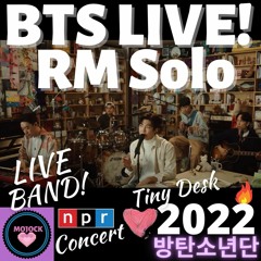 RM (Kim Nam-joon)김남준 npr Concert w/ LIVE BAND!