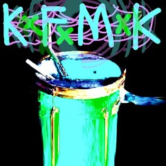 a drum kit falling down my stairs again