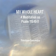 My Whole Heart - A Meditation On Psalm 119:10-11