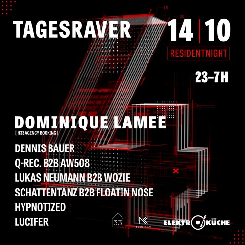 Lukas Neumann b2b Wozie @ Tagesraver [ Elektroküche 14.10.23 ]