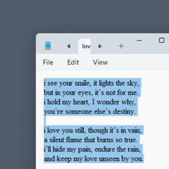 loving you from a far [Demo]