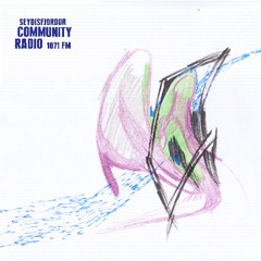 Vilhjálmur Yngvi Hjálmarsson "opens a folder of music"