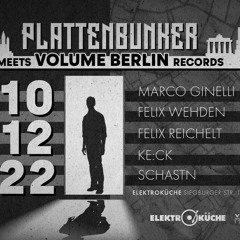 Felix Wehden @ Elektroküche Köln [Plattenbunker meets Volume Berlin Records 10.12.2022]