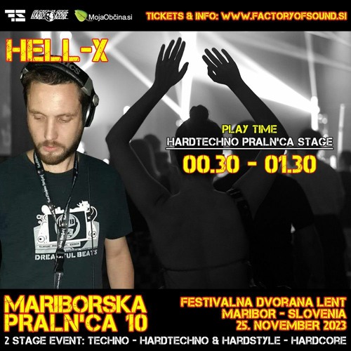 [ Hardtechno ] [ Mix ] Hell-X @ MARIBORSKA PRALN’CA, VOL.10 2023 11. 25.