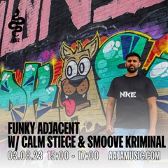 FUNKY ADJACENT with Calm Stiege & Smoove Kriminal - Episode #12 (3/8/23)