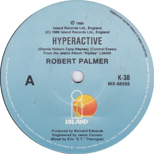 Hyperactive by Robert Palmer A DJ KOZGERFWAD Remix
