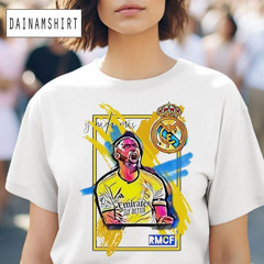 Colorful Antonio Rudiger Real Madrid Fc Shirt
