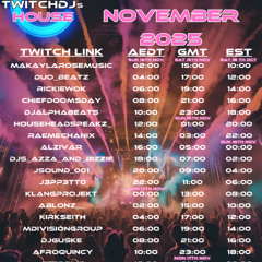 Twitch DJs House Nation RT 11.15.25