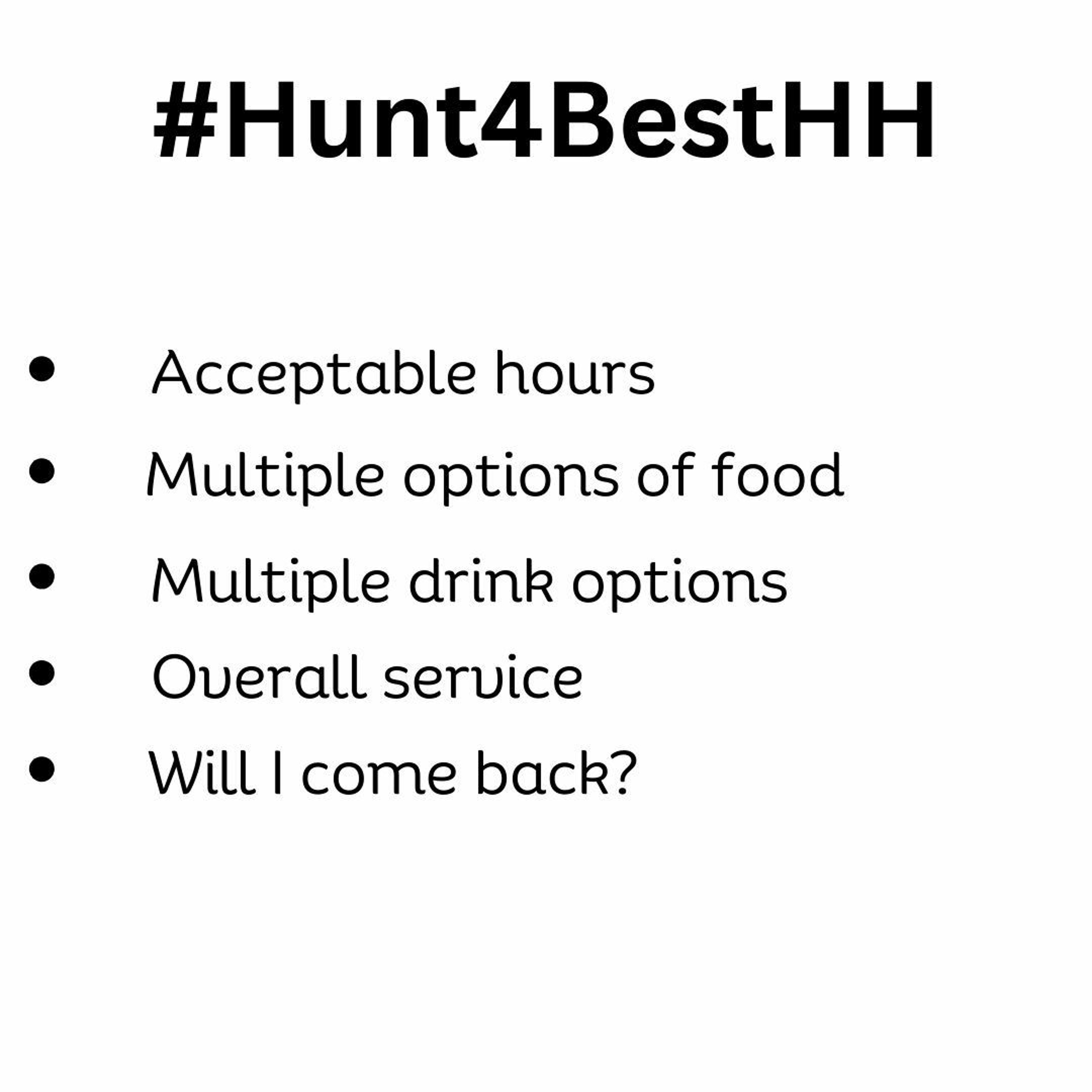 Episode 216: Hunt 4 Best Happy Hour