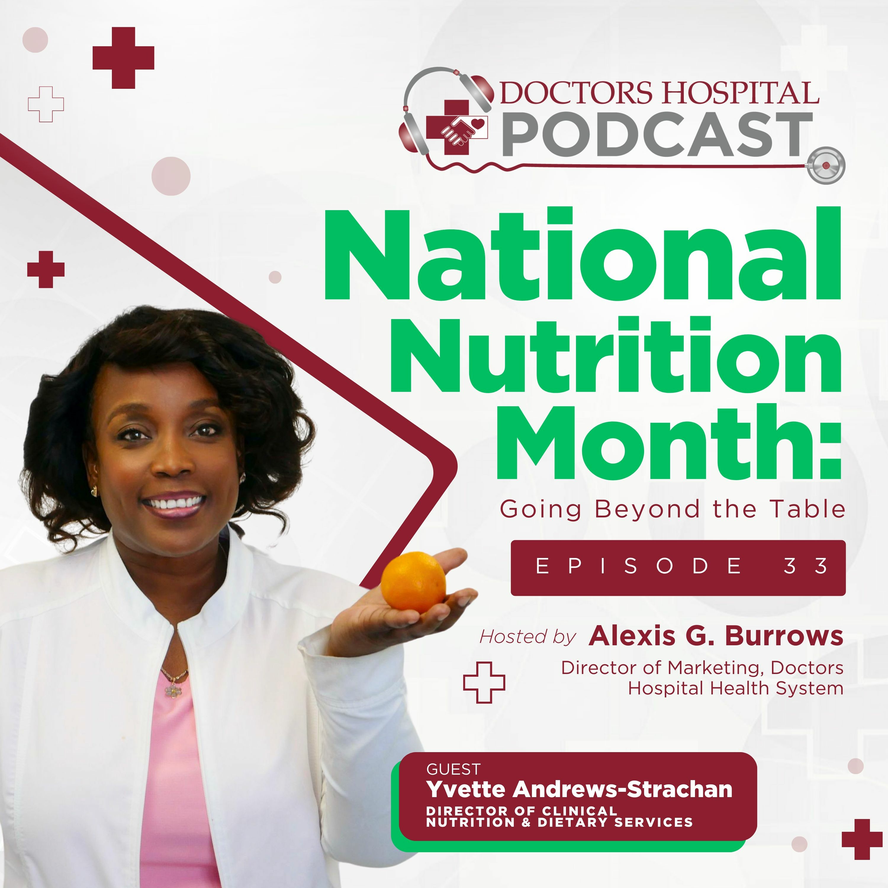 National Nutrition Month with Yvette Strachan episode artwork