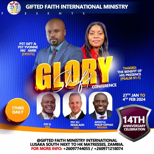 Stream THE POWER OF THE SECRET PLACE - ZAMBIA - GLORY SHIFT CONFERENCE ...