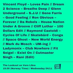 The Lookout On Vers Libre Radio - 04/11/20