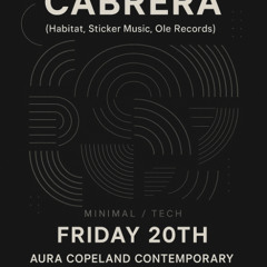 Live@ Aura Copeland Contemporary June 20th - 2025 - Miami, FL