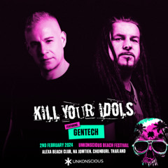 Gentech LIVE @ Unkonscious Beach Festival [Kill Your Idols stage] [Chonburi, Thailand] (02.01.24)