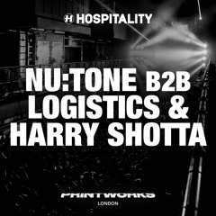 Nu:Tone b2b Logistics & Harry Shotta | Live @ Hospitality Printworks 2023