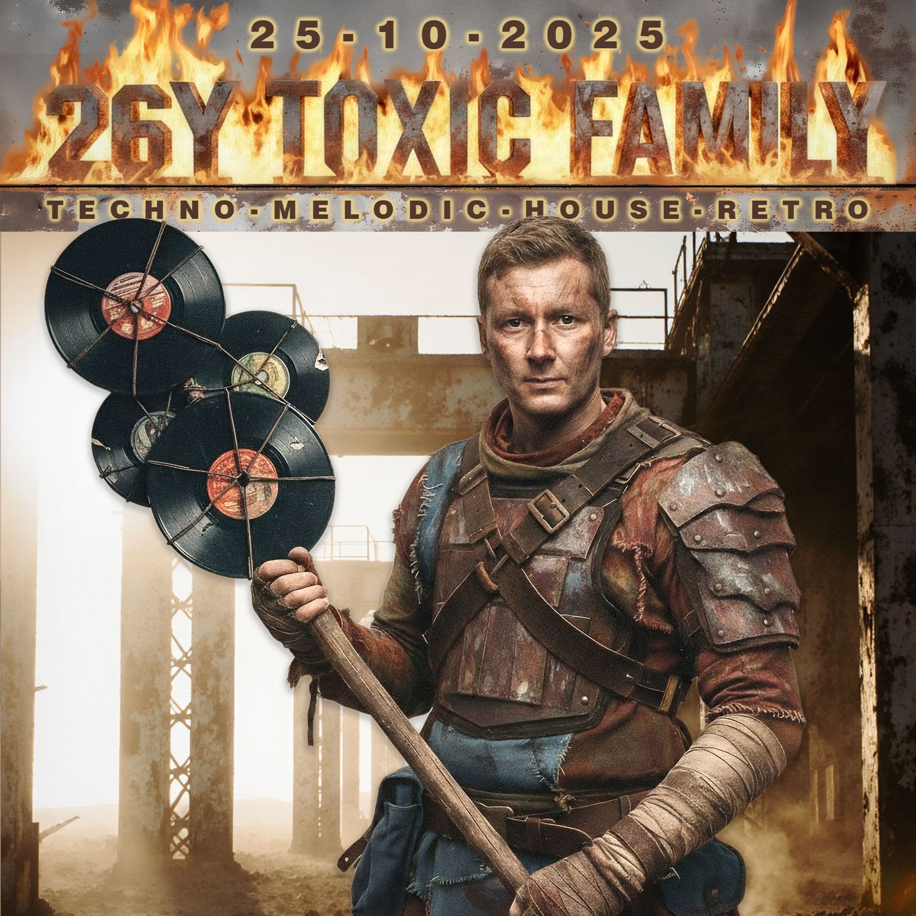 25.10.2025 - Gunman @ 26 Jahre Toxic Family - Dora Brilliant (Vinyl Set) episode artwork