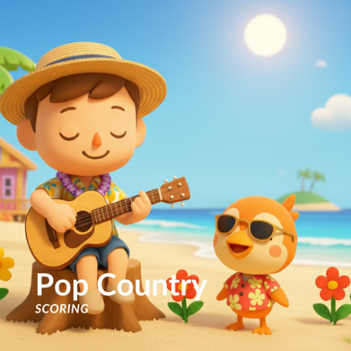 Pop Country Adventure Theme for Video Games, Immersive Game Music