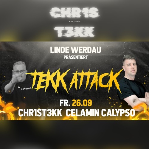 TEKK ATTACK 180MIN - CALYPSO VS CHR1ST3KK 26.08.25 [HARDTEKK]