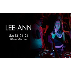 LEE ANN ROBERTS-Full Live-Set @Polaar Techno 13/04/2024