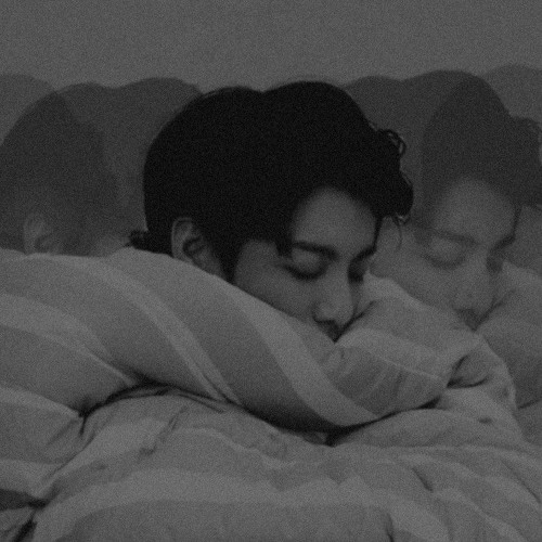falling asleep next to jungkook - sleep aid